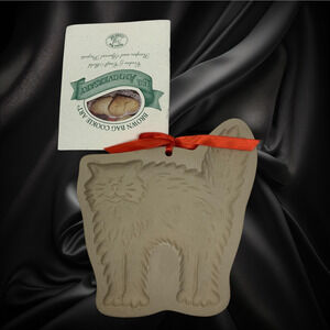 Vintage NEW 1997 Brown Bag Cookie Art "Scaredy Cat" Made in USA Craft Mold NWT